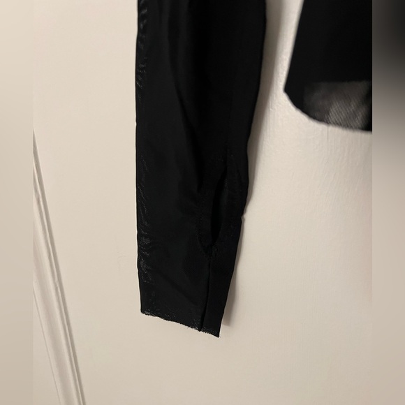 AFRM Zadie black turtleneck sheer - Picture 3 of 4